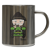 Da Oid Sinzer Bulldog Edelstahl Kaffeetasse 400ml Grosser Arber Front 1